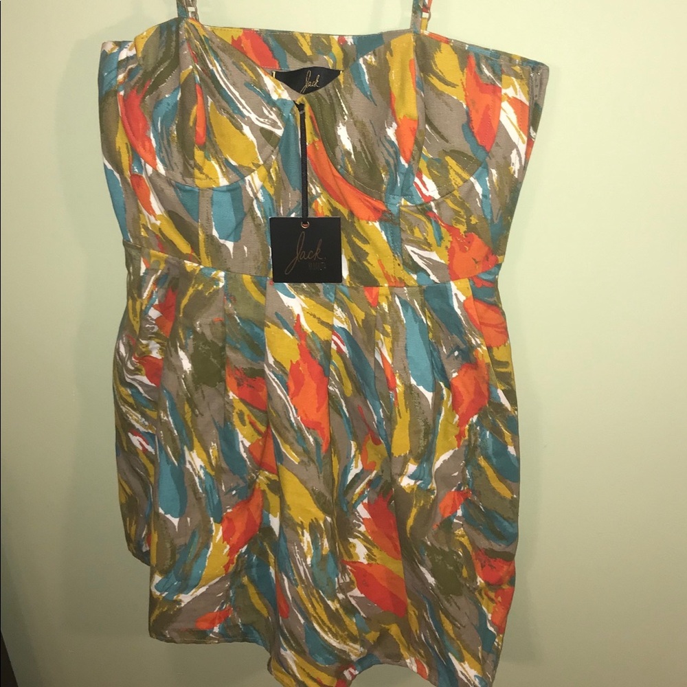 Multi Color Cocktail Dress